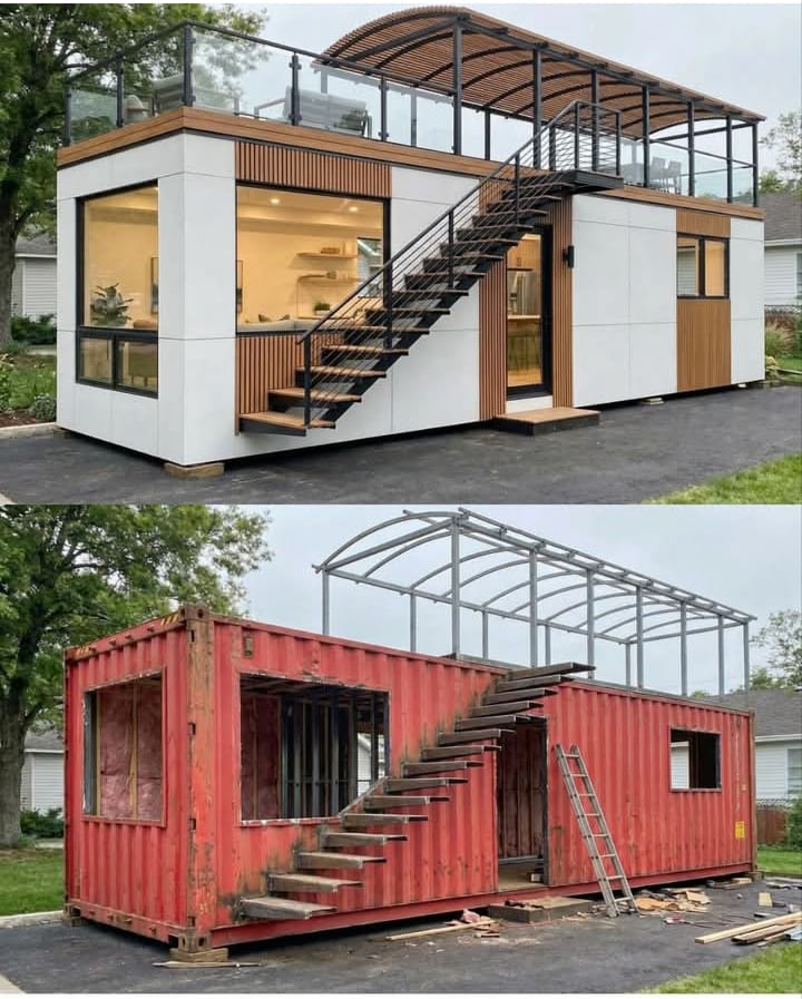 Referência de casa container